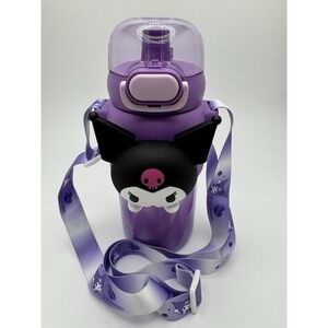 Kuromi Water Cup Vacuum Stainless Steel Cute Cartoon Gifts